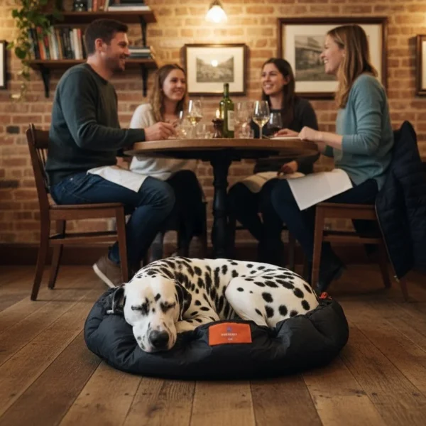 Large Bed | Black & Grey