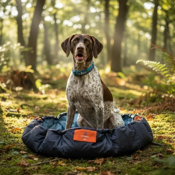 The Adventure Pack - Medium - Blue Bed | Collar