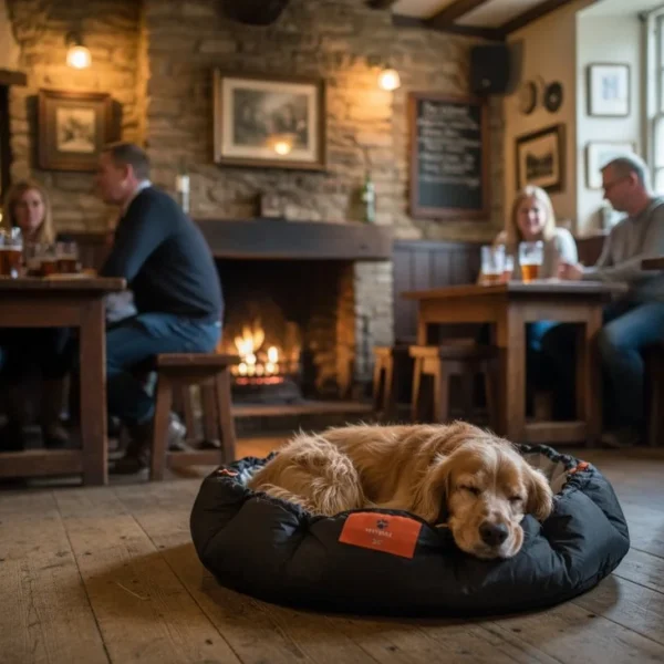 Medium Bed | Black & Grey